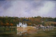 Bedwell Harbour, Pender Island, early 1900s 16in x 24in $2,500. SOLD