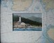 ,Point Atkinson and chart.  Oil painting 3in x 5in and chart matt 8in x 10in.  $275.